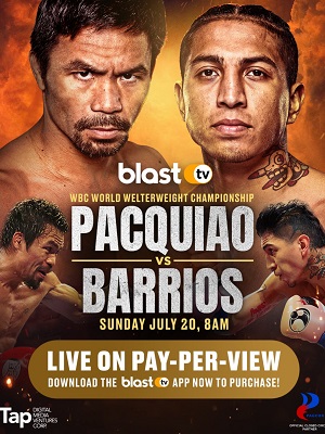 Постер Марио Барриос  Мэнни Пакьяо Бокс Титульный бой 20072025